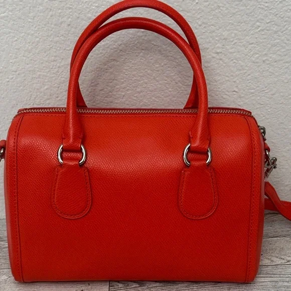 Coach Mini Bennett Crossgrain Leather Satchel NWOT - Picture 5 of 14